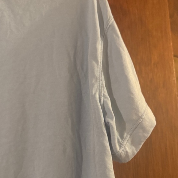 Nike Sky Blue Cropped Tee - Picture 9 of 9